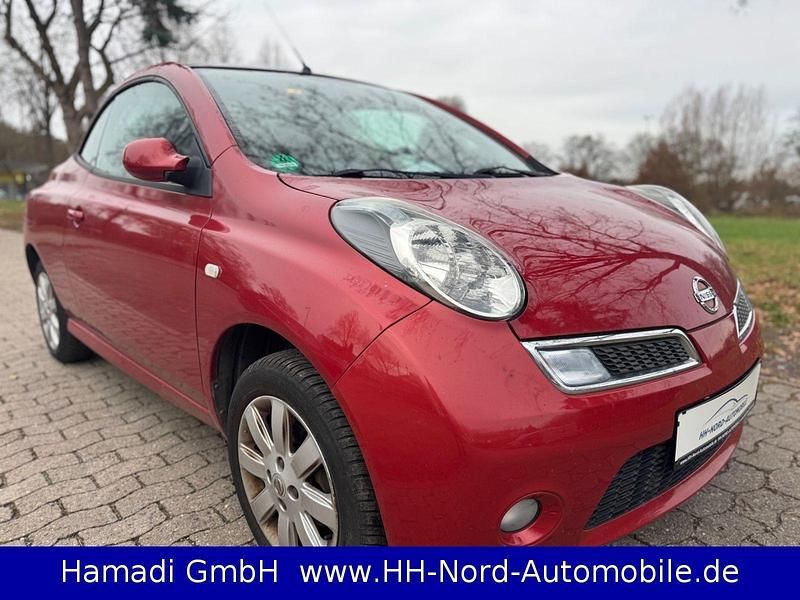 Rot Gebraucht 2008 Nissan Micra C+C Cabrio | 2.650 € (Fairer Preis) - Bild 1/4