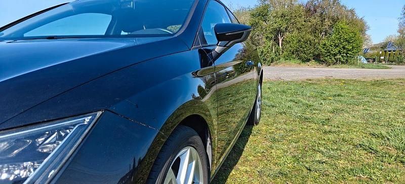 Gebraucht Seat Leon SC Style 110 PS (80 kW) 2014 Schwarz Kleinwagen