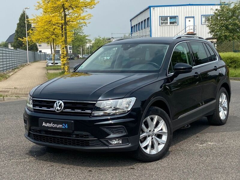 Schwarz Gebraucht 2017 VW Tiguan Sound SUV | 16.899 € (Superpreis) - Bild 1/4