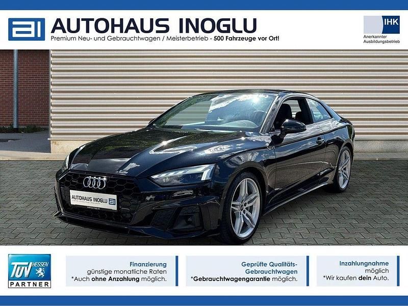 Schwarz Gebraucht 2022 Audi A5 S-Line Coupé | 37.280 € (Guter Preis) - Bild 1/4