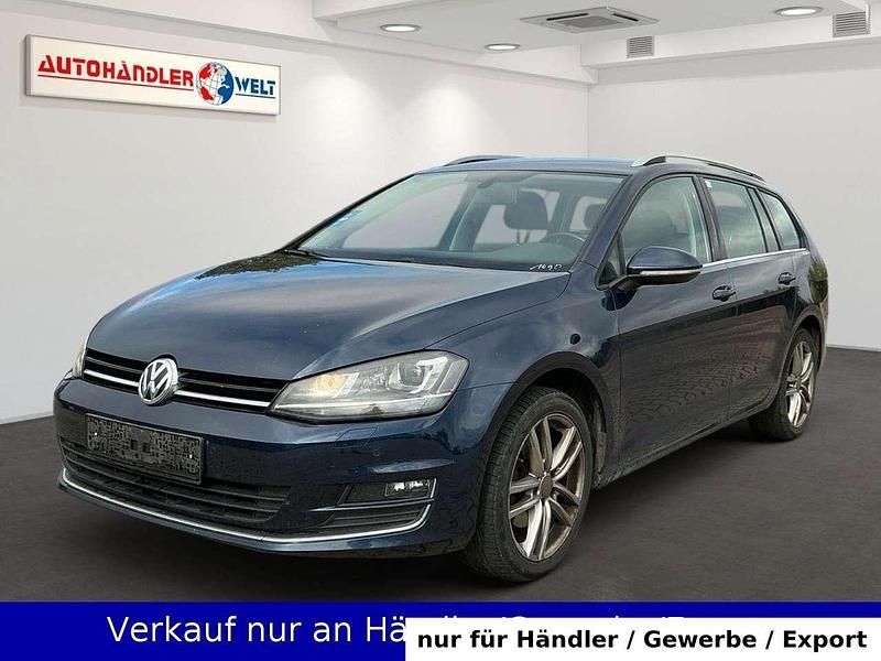 Blau Gebraucht 2015 VW Golf VII Highline Kombi | 8.999 € (Guter Preis) - Bild 1/3