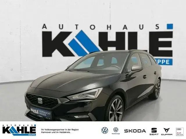 Schwarz Gebraucht 2022 Seat Leon FR Kombi | 25.490 € (Fairer Preis) - Bild 1/4