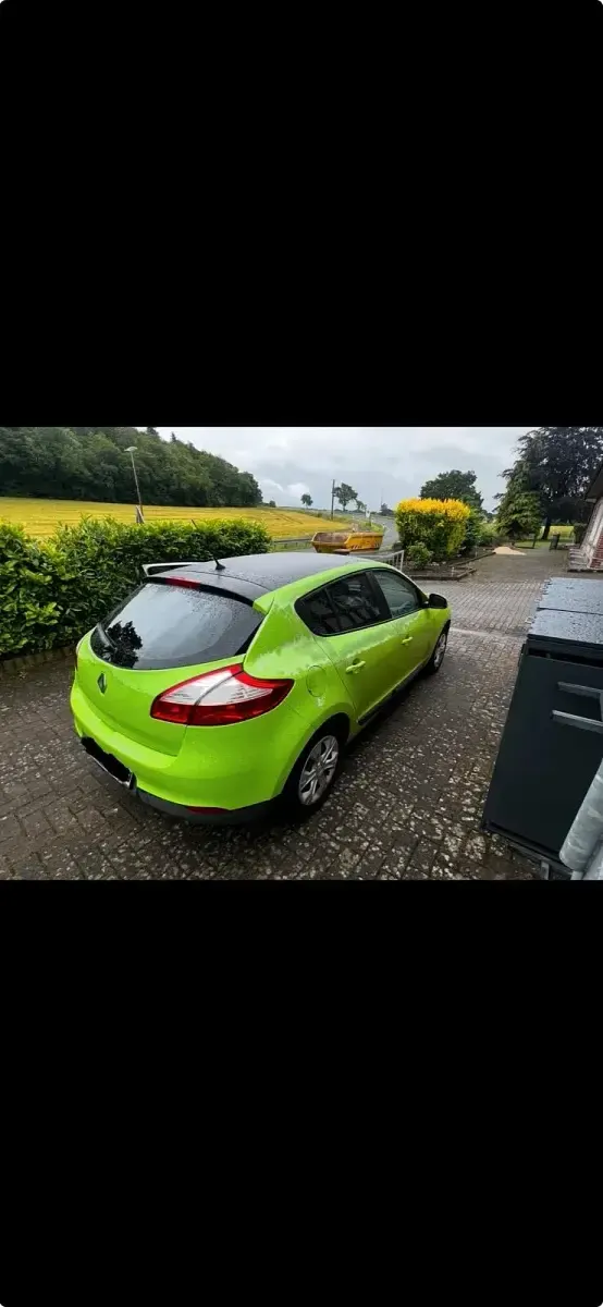 Gebraucht Renault Mégane 101 PS (74 kW) 2009 Grün Kleinwagen