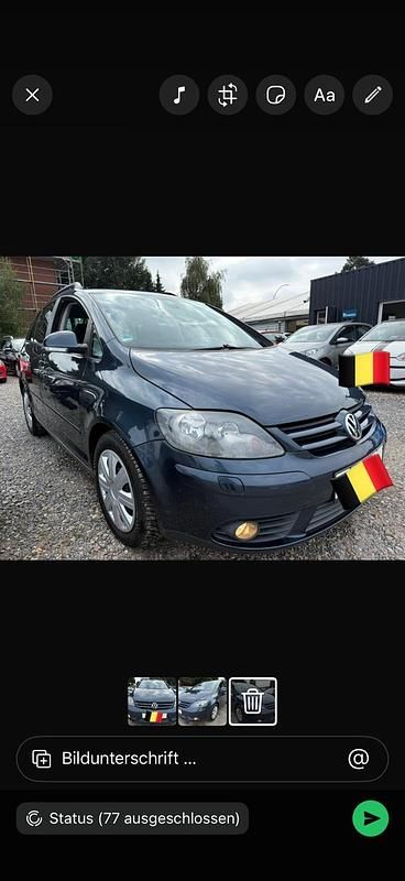 Gebraucht VW Golf Plus Cross 180 PS (132 kW) 2008 Blau Van / Kleinbus