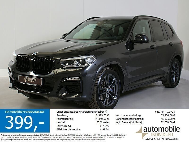 Grau Gebraucht 2020 BMW X3 M Sport SUV | 43.940 € (Fairer Preis) - Bild 1/4