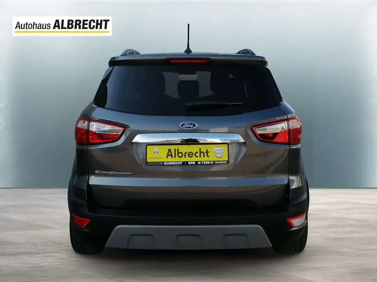 Gebraucht Ford Ecosport Titanium 125 PS (91 kW) 2022 Magneticgrau (metallic) SUV
