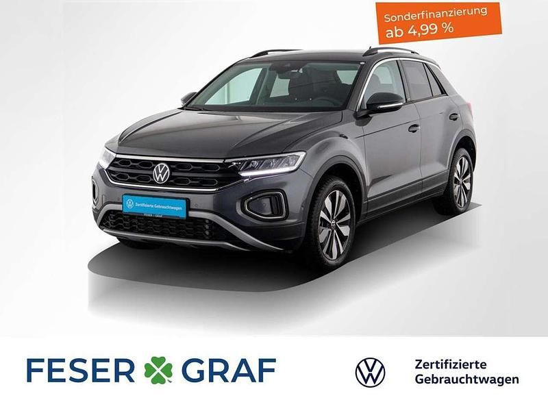 Indiumgrau metallic Gebraucht 2024 VW T-Roc Move SUV | 26.750 € (Superpreis) - Bild 1/2
