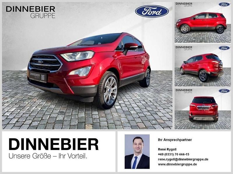 Gebraucht Ford Ecosport Titanium 101 PS (74 kW) 2018 Rot (metallic) SUV