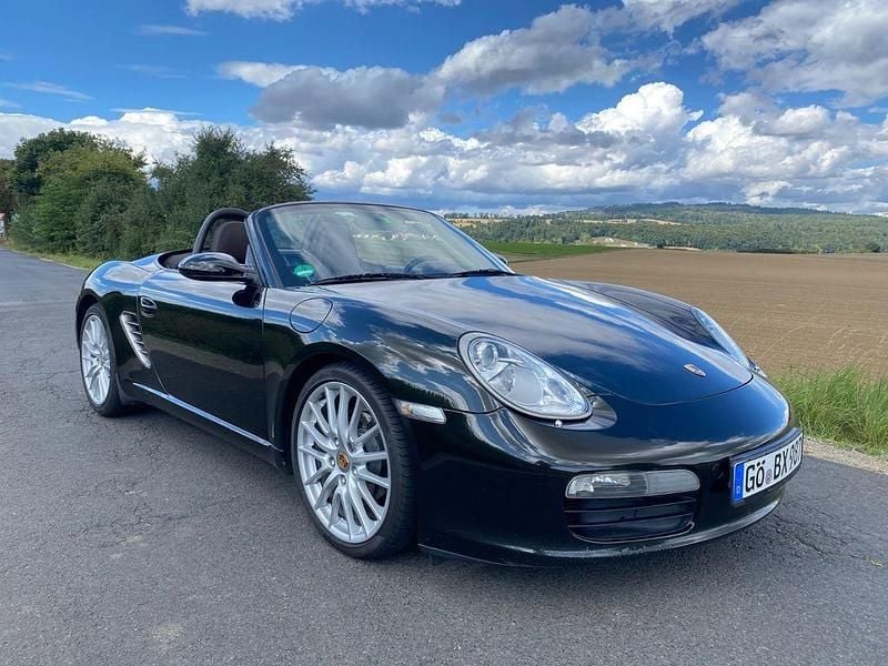 Gebraucht Porsche Boxster 239 PS (175 kW) 2005 Grün Cabrio