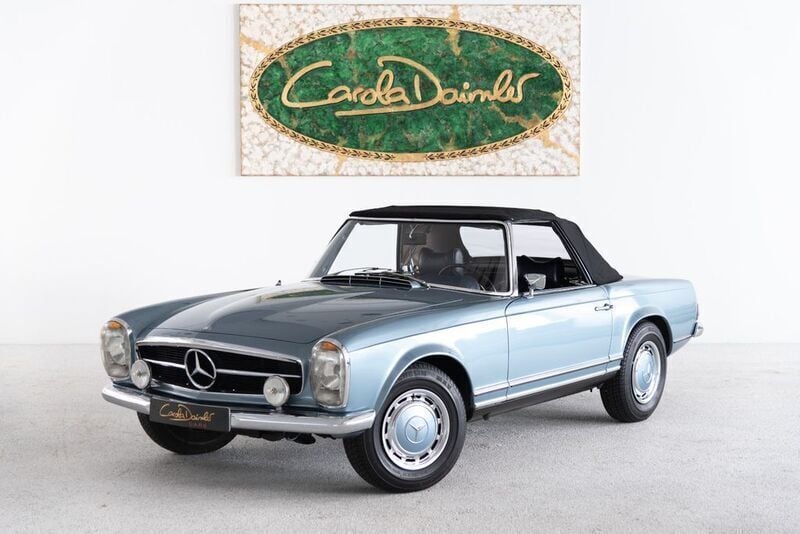 Gebraucht Mercedes SL280 170 PS (125 kW) 1968 Blau Cabrio