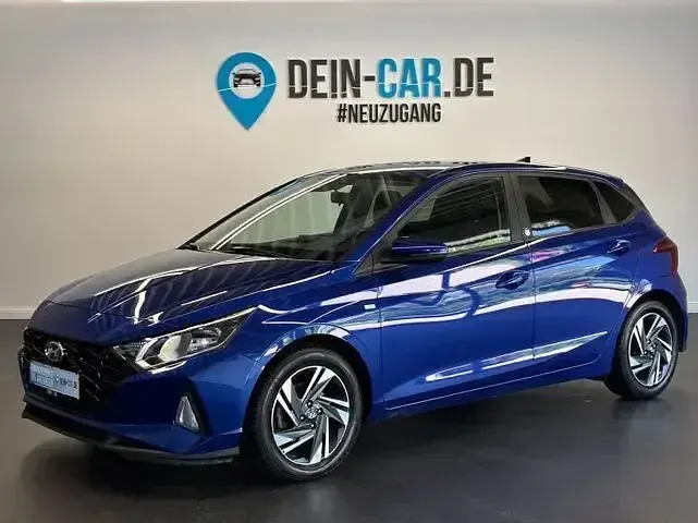 Gebraucht Hyundai i20 Edition 30 101 PS (74 kW) 2022 Blau Kleinwagen