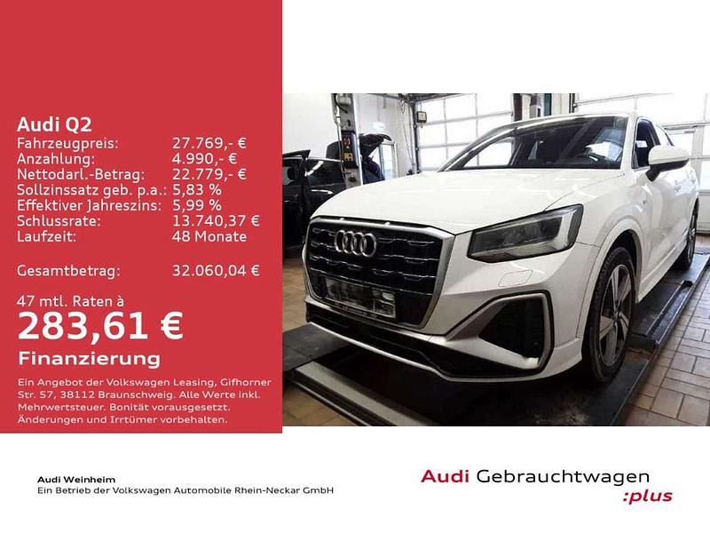 Gebraucht Audi Q2 S-Line 150 PS (110 kW) 2023 Ibisweiß SUV