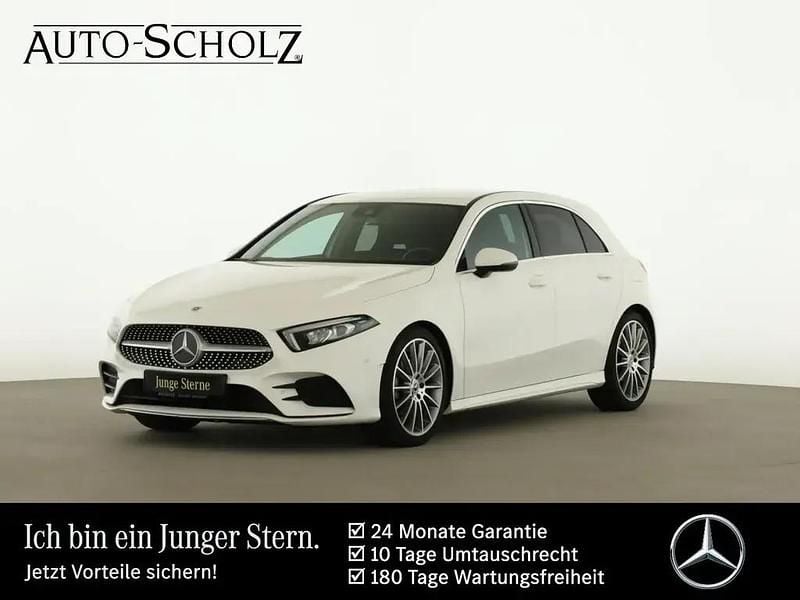 Unilack polarweiß Gebraucht 2022 Mercedes A200 AMG Limousine | 25.330 € (Guter Preis) - Bild 1/4