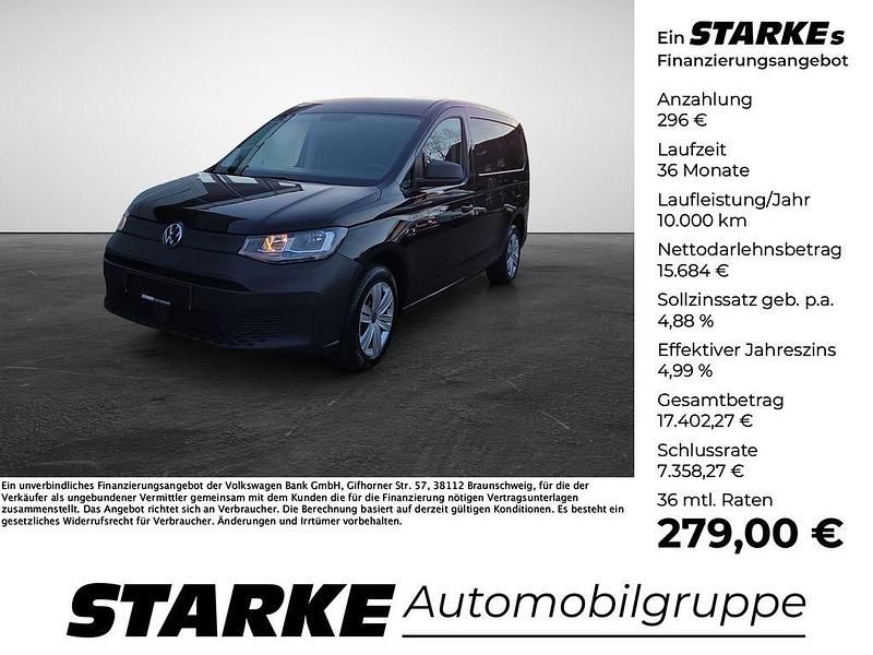 Schwarz Gebraucht 2022 VW Caddy Maxi Van / Kleinbus | 15.980 € (Superpreis) - Bild 1/4