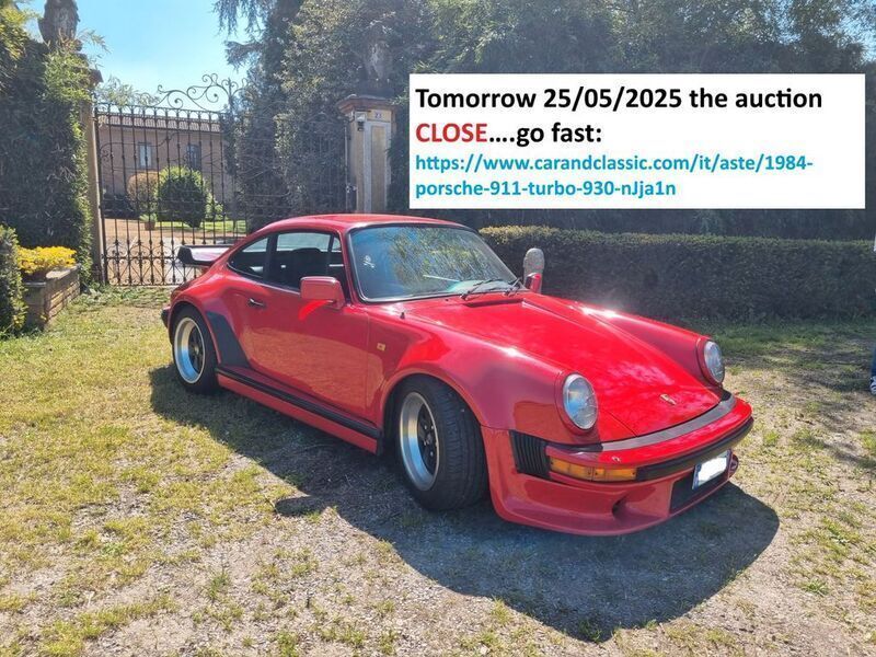 Rot Gebraucht 1984 Porsche 930 Turbo | 149.000 € - Bild 1/4