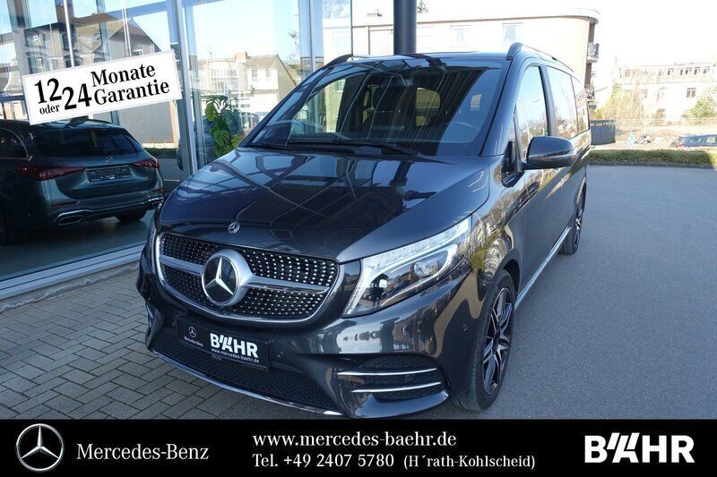Graphitgrau dunkel Gebraucht 2019 Mercedes V300 AMG Van / Kleinbus | 51.750 € (Etwas zu teuer) - Bild 1/4