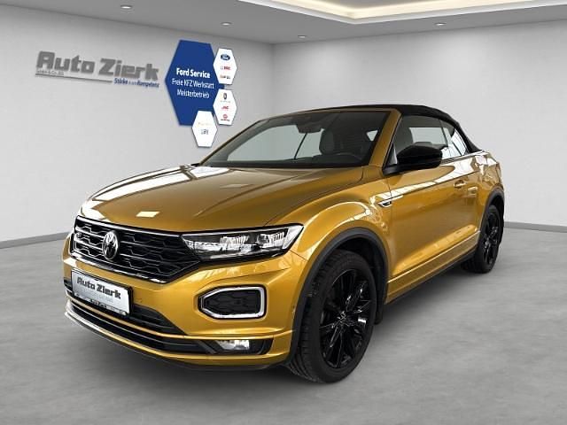 Gelb Gebraucht 2021 VW T-Roc R-line SUV | 21.490 € (Superpreis) - Bild 1/4