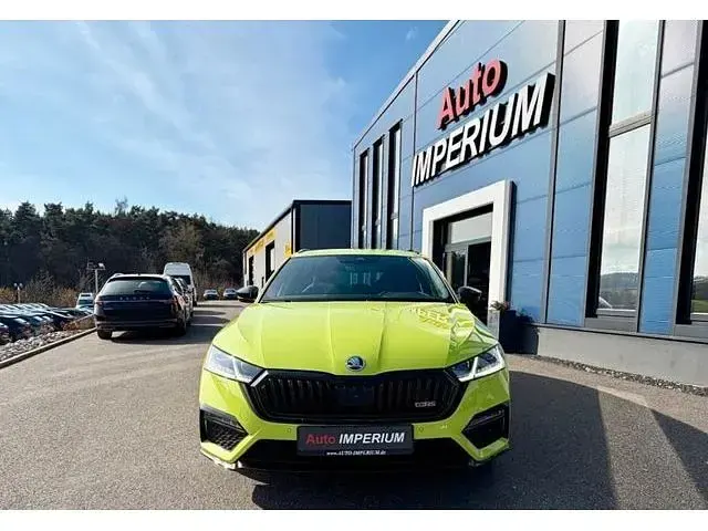 Gebraucht Skoda Octavia RS 245 PS (180 kW) 2022 Grün Kombi