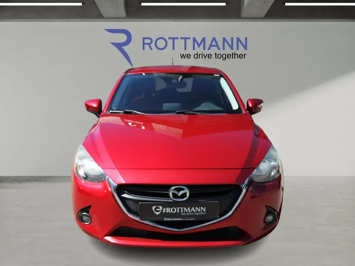 Brugt Mazda 2 Edition 90 HK (66 kW) 2016 Rød Hatchback