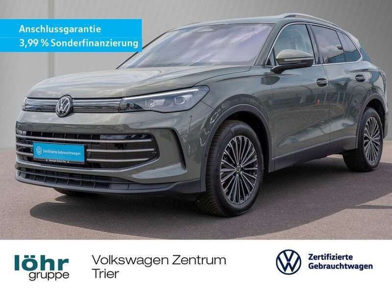 Cipressinogrün metallic Gebraucht 2024 VW Tiguan Elegance SUV | 44.280 € (Teuer) - Bild 1/3