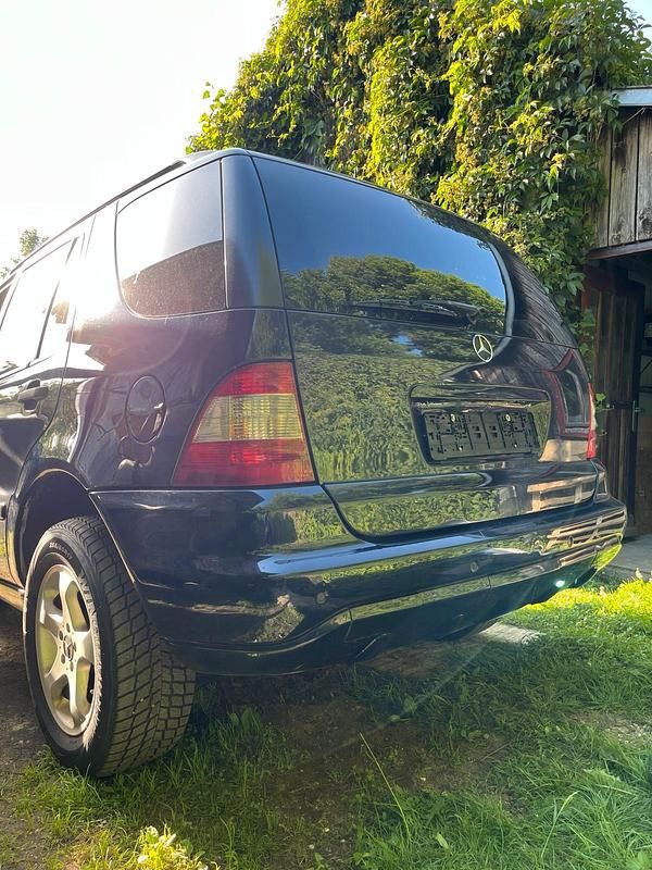Blau Gebraucht 2002 Mercedes ML270 SUV | 5.800 € (Teuer) - Bild 1/4