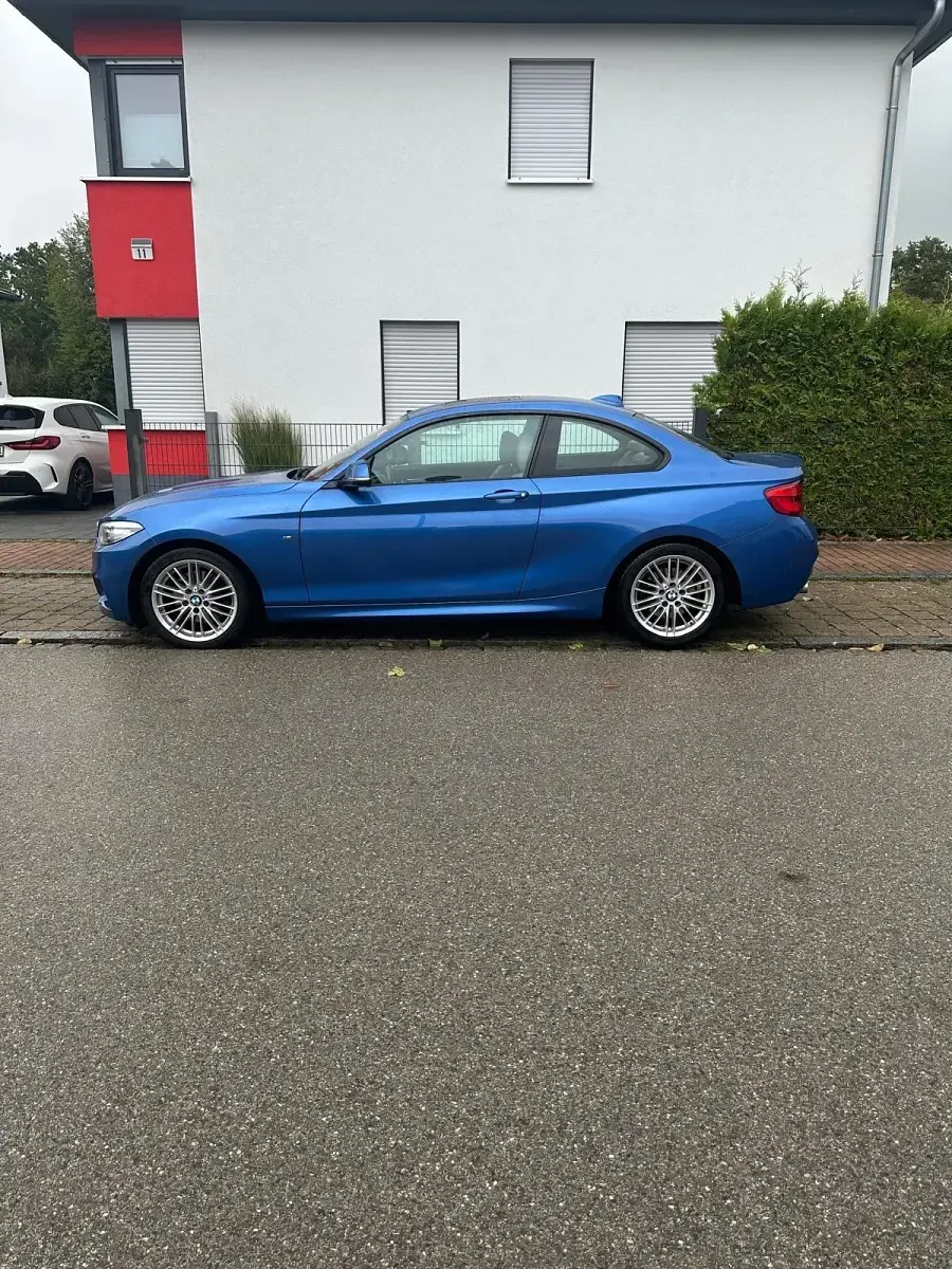 Gebraucht BMW 220 M Sport 190 PS (139 kW) 2017 Blau Coupé