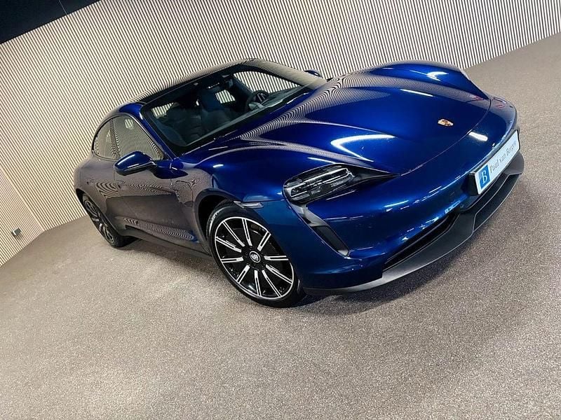 Gebraucht Porsche Taycan Performance Package 350 kW (476 PS) 2022 Blau Limousine