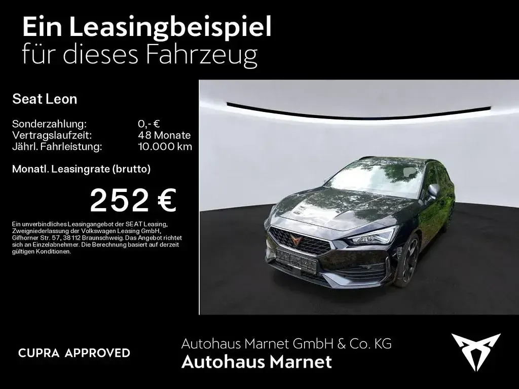 Gebraucht Seat Leon 204 PS (150 kW) 2023 Schwarz Kombi