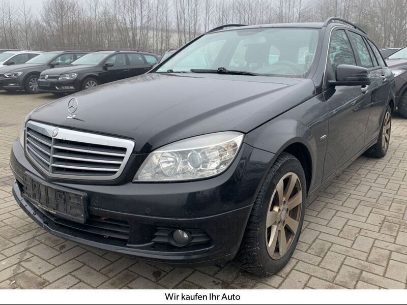 Schwarz Gebraucht 2010 Mercedes C200 Avantgarde Kombi | 3.999 € (Teuer) - Bild 1/4