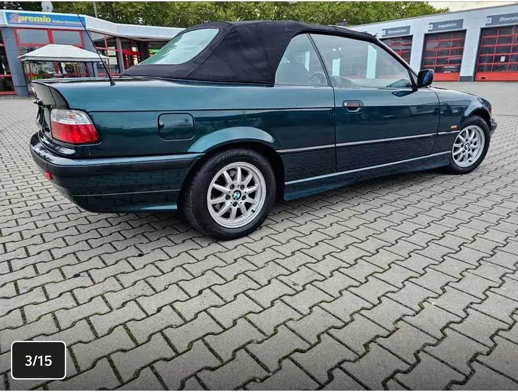 Gebraucht BMW 318 M Sport 116 PS (85 kW) 1997 Grün Cabrio