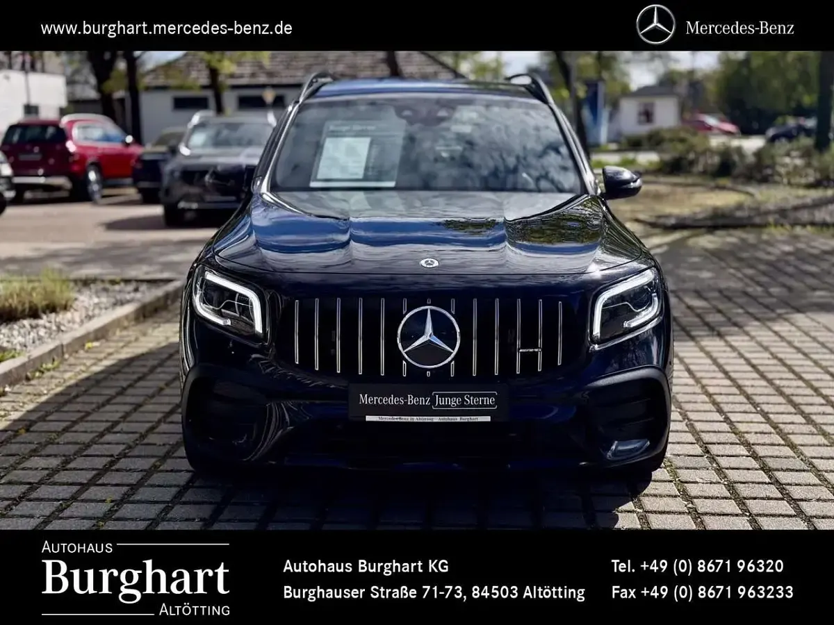 Gebraucht Mercedes GLB35 AMG line 306 PS (225 kW) 2021 lack kosmosschwarz SUV