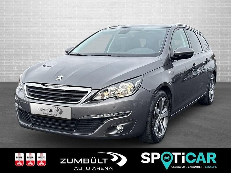 Gebraucht Peugeot 308 SW Style 110 PS (80 kW) 2016 Lackierung platiniumgrau/meta Kombi