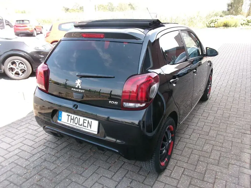 Gebraucht Peugeot 108 Style 72 PS (52 kW) 2019 Schwarz Limousine