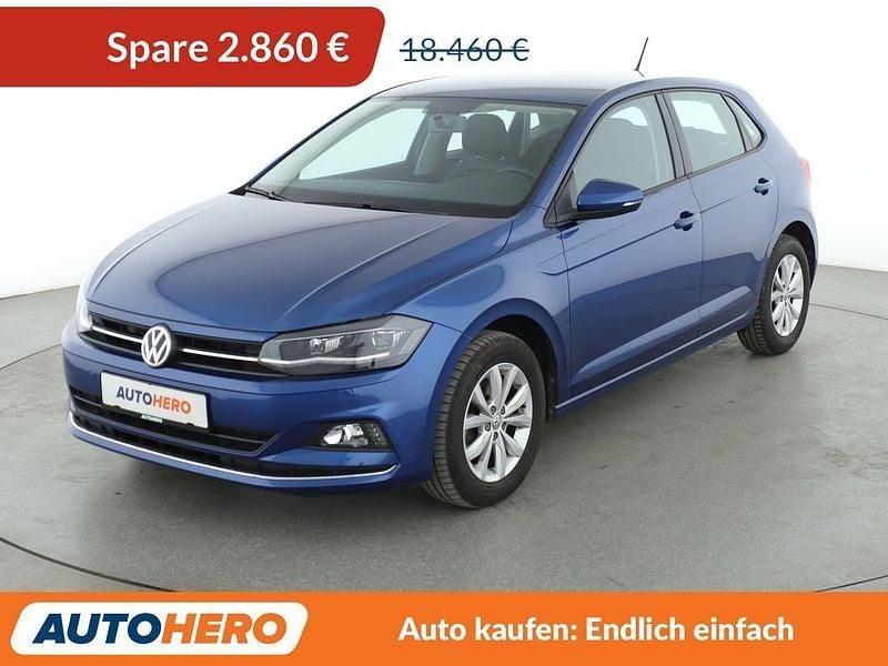 Gebraucht VW Polo Highline 116 PS (85 kW) 2019 Blau Limousine