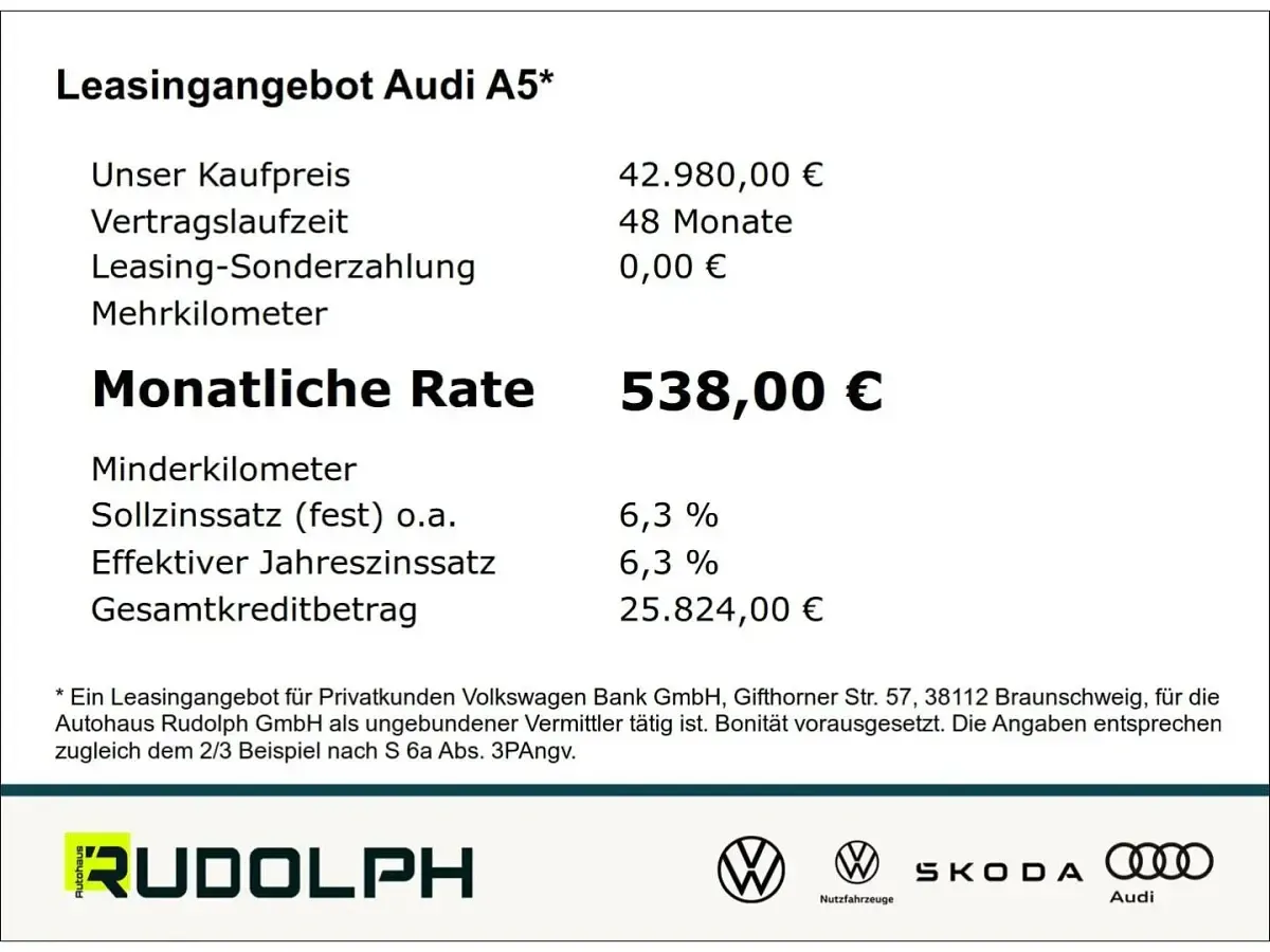 Second-hand Audi A5 S-Line 150 CP (110 kW) 2025 Albastru Berlinǎ