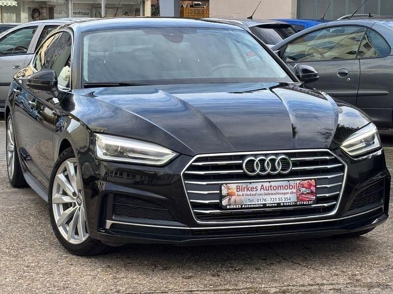Schwarz Gebraucht 2018 Audi A5 S-Line Coupé | 18.999 € (Superpreis) - Bild 1/4