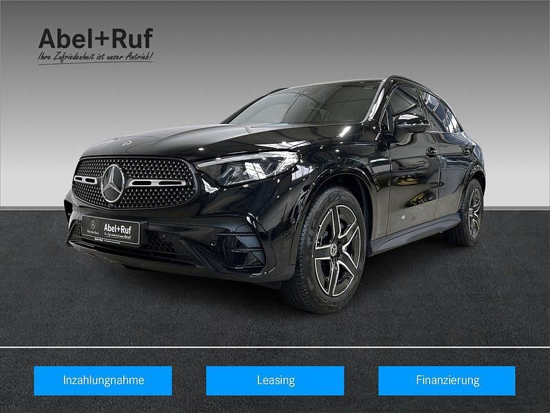Schwarz Gebraucht 2025 Mercedes GLC220 AMG SUV | 56.387 € - Bild 1/4