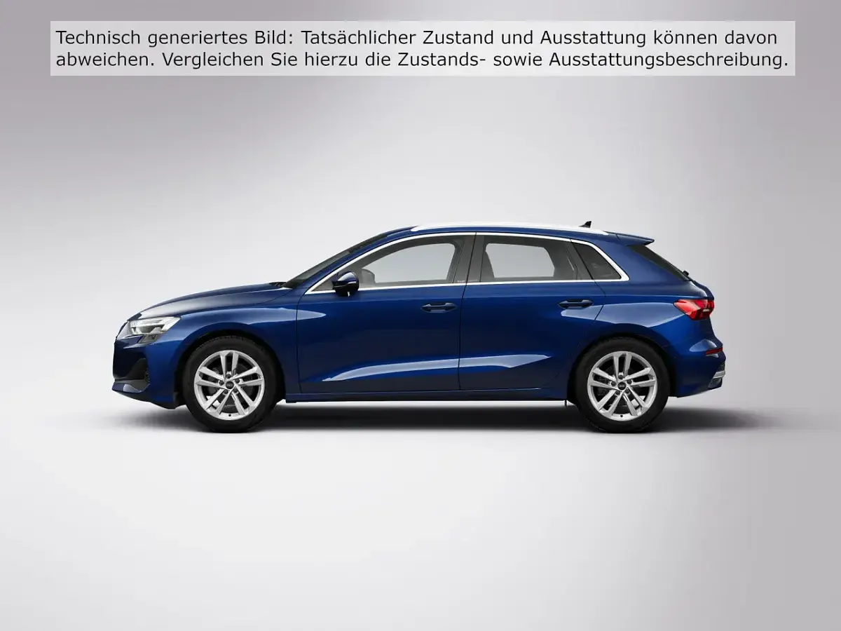 Gebraucht Audi A3 Advanced 116 PS (85 kW) 2026 Navarrablau metallic (metallic) Limousine