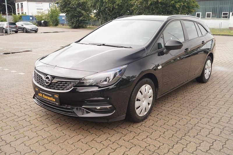 Schwarz Gebraucht 2021 Opel Astra Basis Kombi | 10.990 € (Superpreis) - Bild 1/4