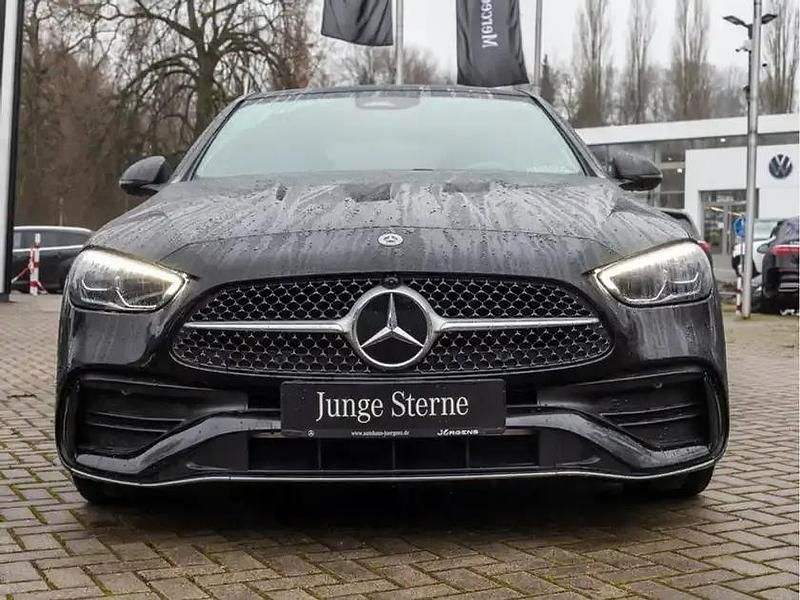 Gebraucht Mercedes C300 AMG 258 PS (189 kW) 2024 Schwarz obsidianschwarz metall Limousine