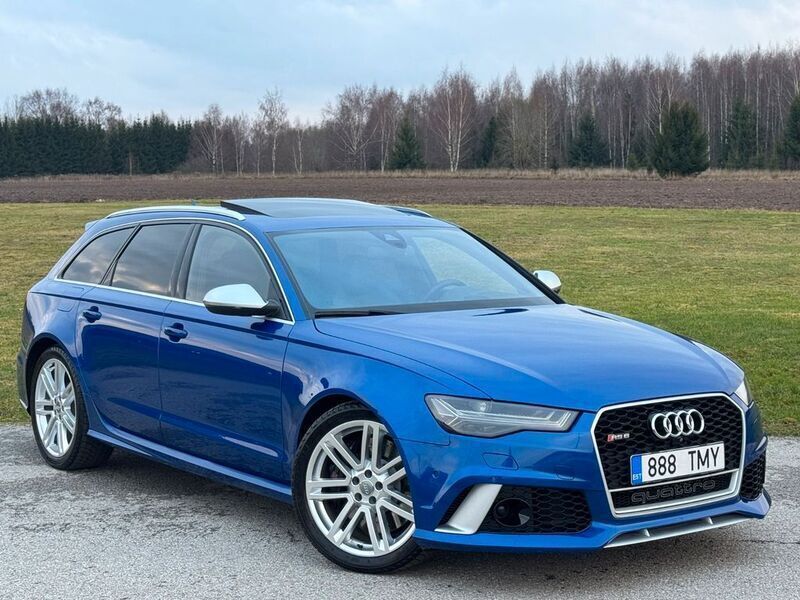 Blau Gebraucht 2016 Audi RS6 Performance Kombi | 44.900 € (Guter Preis) - Bild 1/4