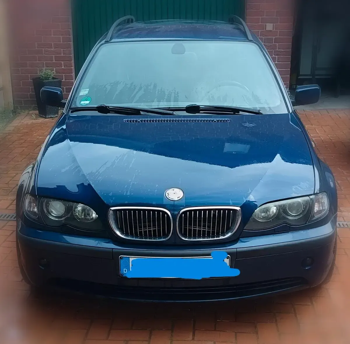 Gebraucht BMW 318 143 PS (105 kW) 2003 Blau Kombi