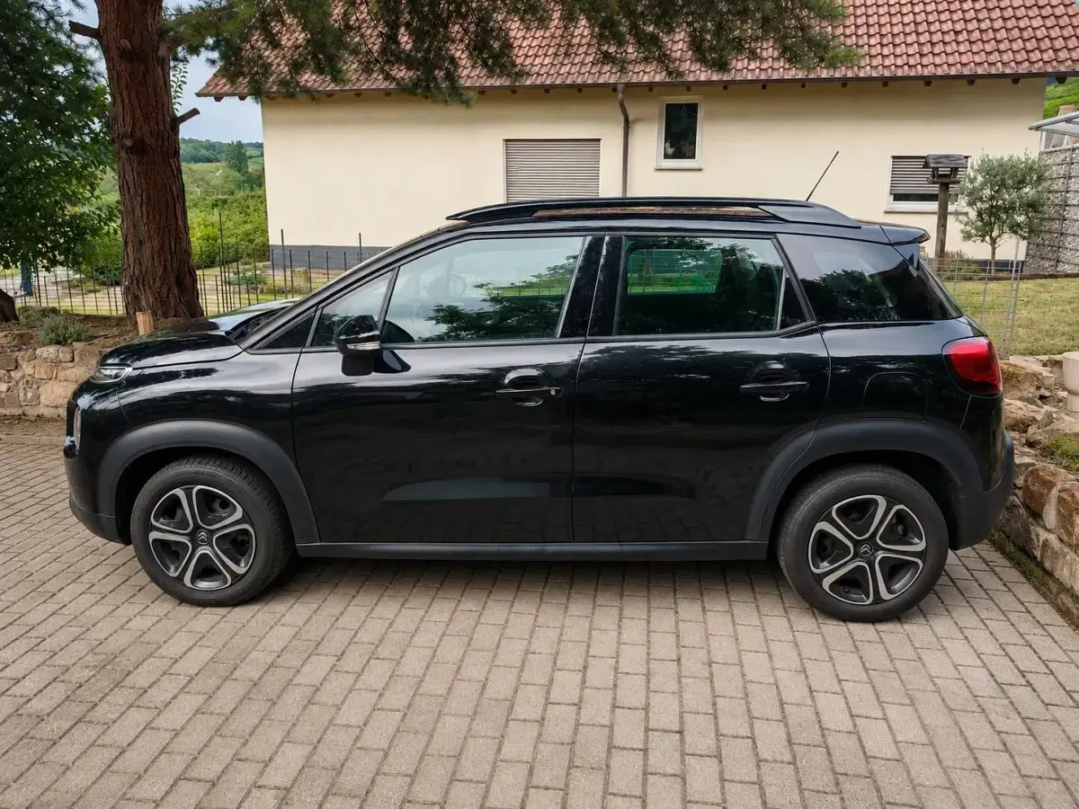 Gebraucht Citroën C3 Aircross PureTech 131 PS (96 kW) 2018 Schwarz SUV