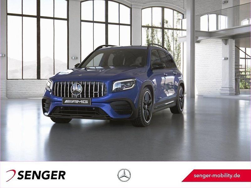 Blau Gebraucht 2021 Mercedes GLB35 AMG SUV | 45.990 € (Fairer Preis) - Bild 1/3