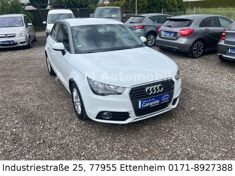 Weiß Gebraucht 2014 Audi A1 Sportback Attraction Kleinwagen | 12.999 € (Etwas zu teuer) - Bild 1/4