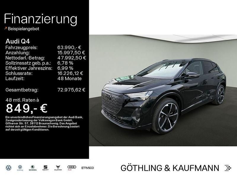 Metallic Gebraucht 2025 Audi Q4 e-tron Advanced SUV | 63.990 € - Bild 1/4