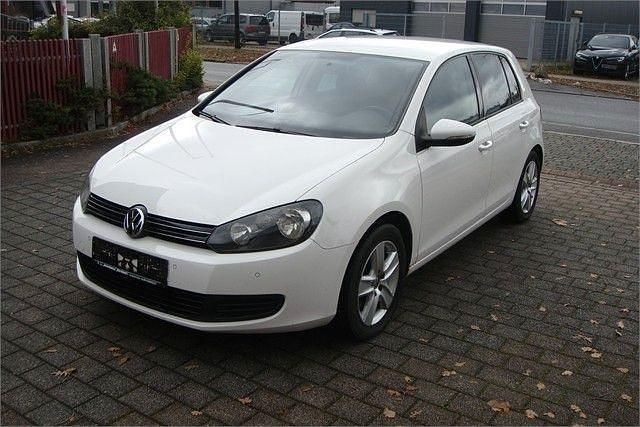Gebraucht VW Golf VI 80 PS (58 kW) 2009 Weiß Kleinwagen