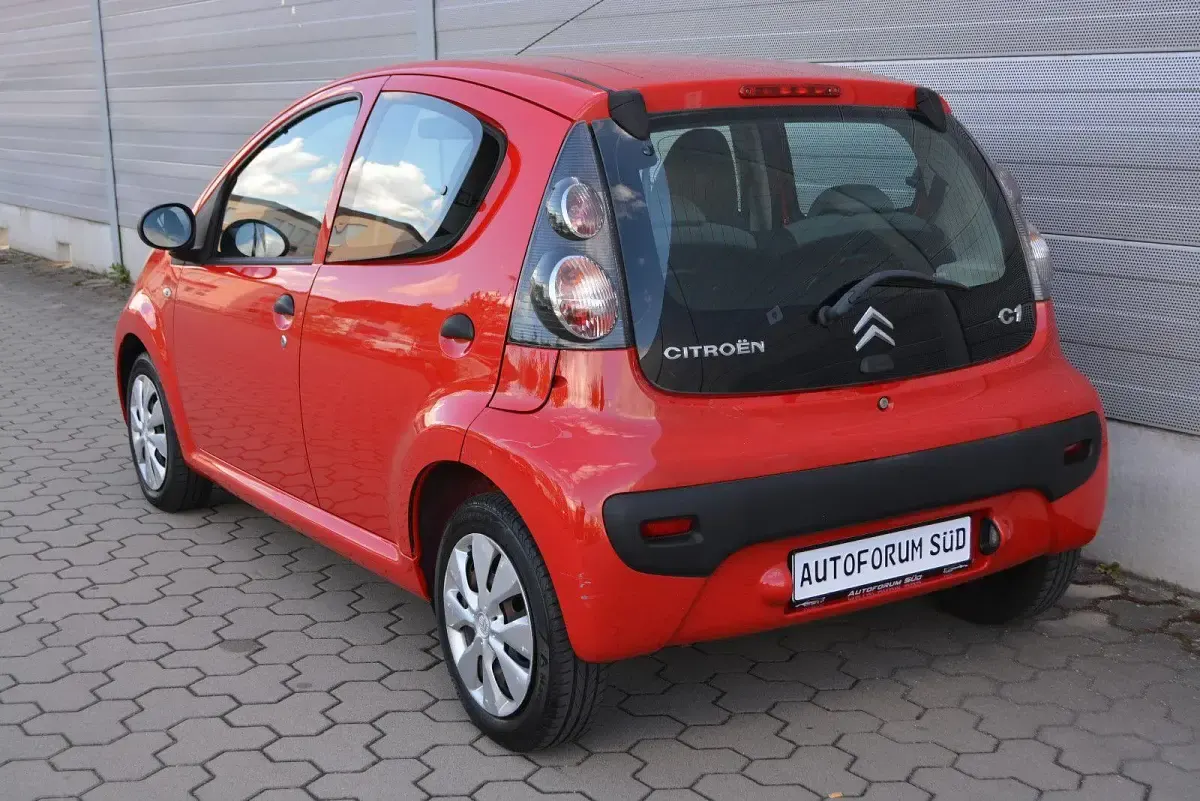 Gebraucht Citroën C1 Advance 68 PS (50 kW) 2009 Rot Kleinwagen