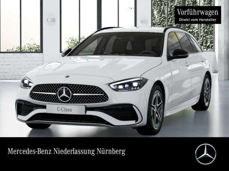Polarweiß Gebraucht 2025 Mercedes C200 AMG Kombi | 42.990 € (Fairer Preis) - Bild 1/4