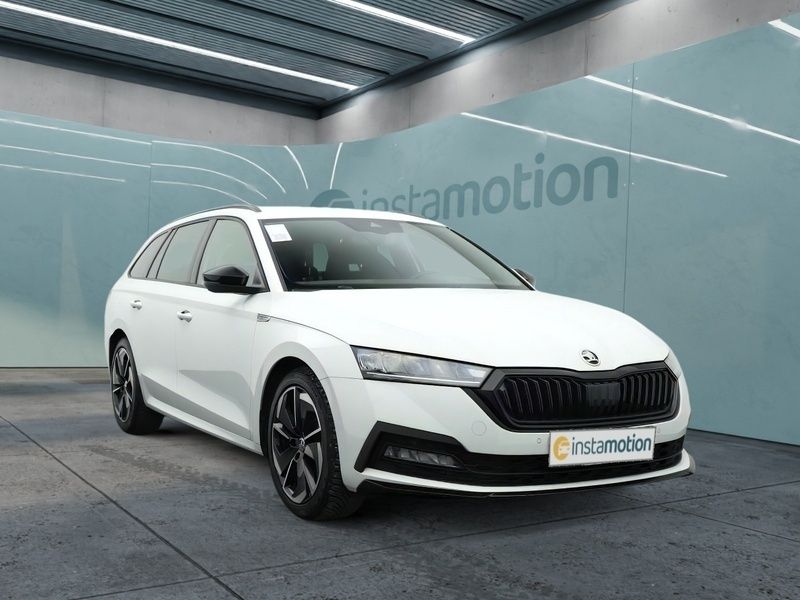 Weiß Gebraucht 2024 Skoda Octavia SportLine Kombi | 33.749 € (Etwas zu teuer) - Bild 1/4